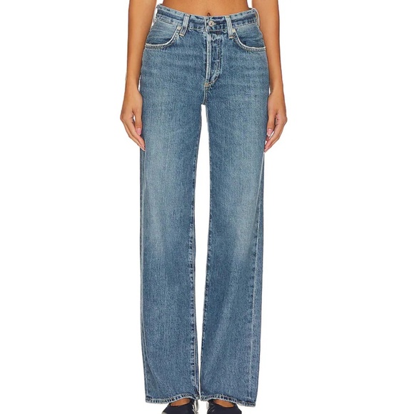Citizens Of Humanity Women's Annina High Rise Wide Leg Trouser Jeans Size 32 - Picture 1 of 13